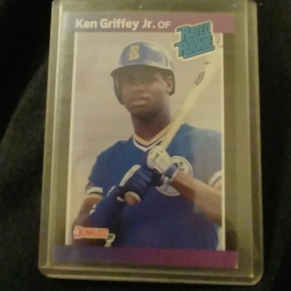 Baseball card kenn griffey jr